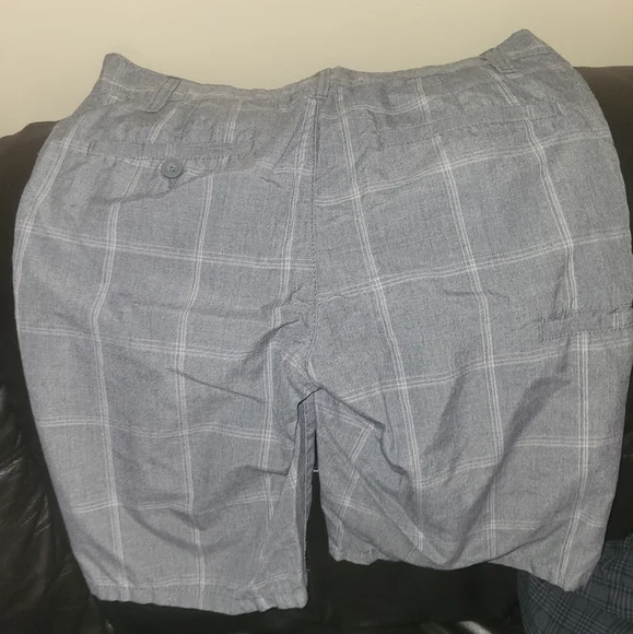 Grey Patterned Shorts - Picture 3 of 4